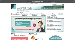 Desktop Screenshot of agefos-pme-bretagne.com